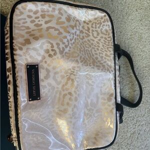 Victoria's Secret Leopard Print Cosmetic Bag